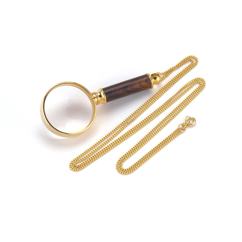 Necklace Magnifying Glass Turning Kit - Gold